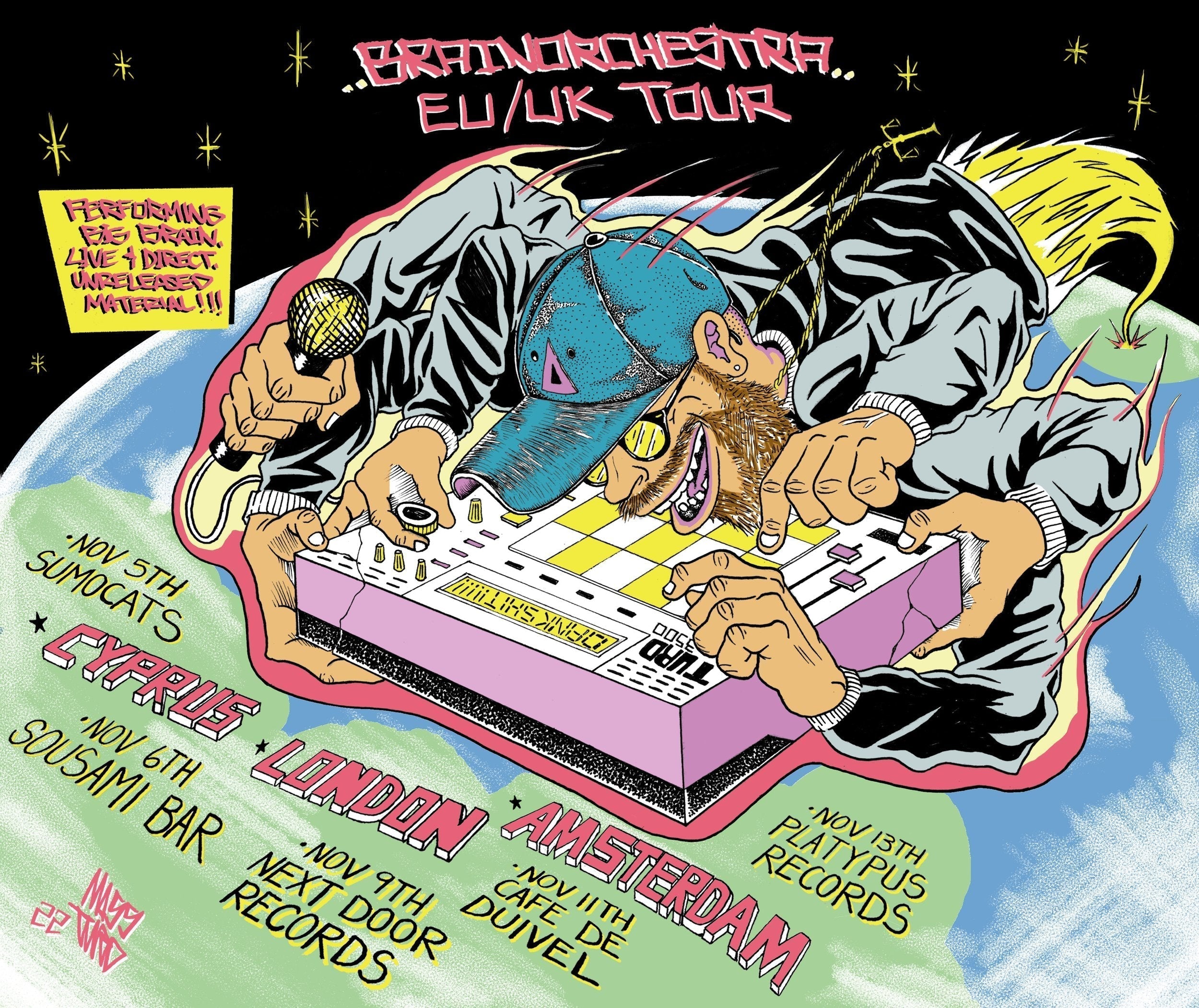 Brainorchestra Eu/Uk Tour - Patta