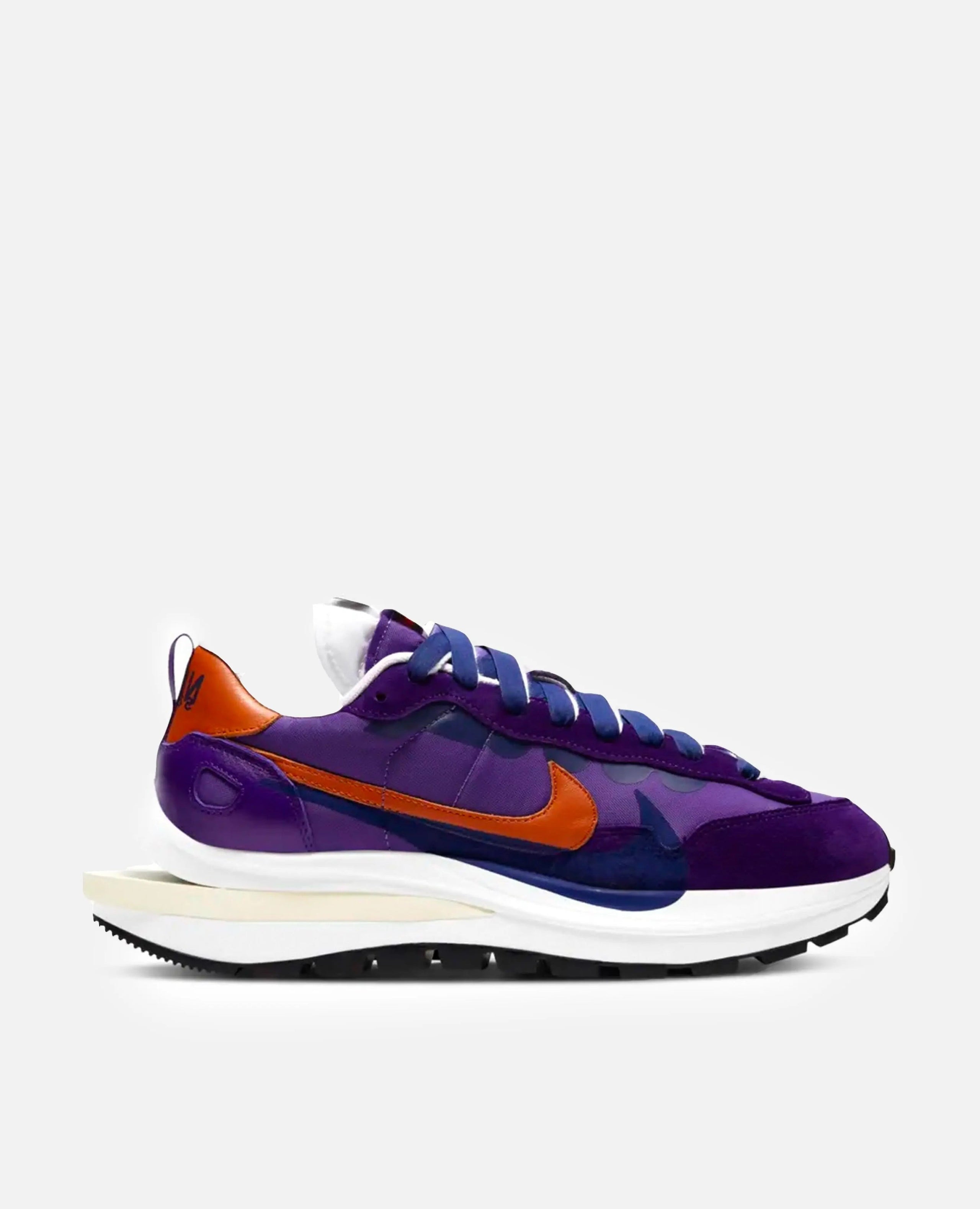 Nike X Sacai Vaporwaffle (Dark Iris/Campfire Orange-White) - Patta