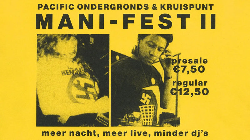 Pacific Ondergronds & KRUISPUNT present MANI-FEST II Patta