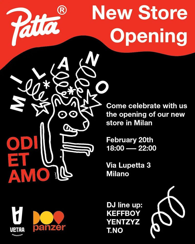 Patta Milan Store Opening - Patta