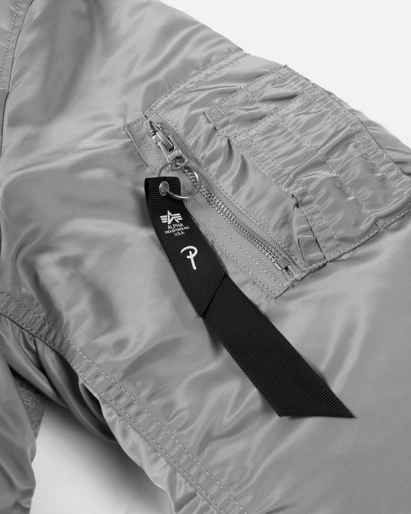 Patta x Alpha Industries MA - 1 Celebration Jacket (Silver/Orange) - Patta