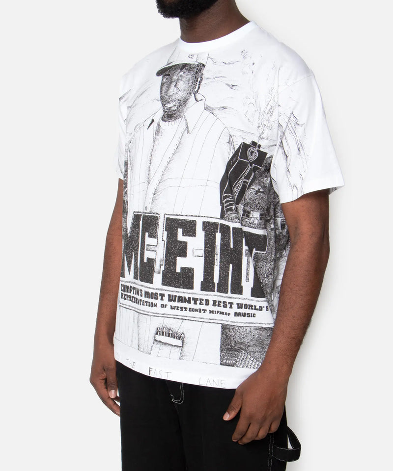 Patta x Outsiders Gallery Livin In The Fast Lane T-Shirt (White) Patta