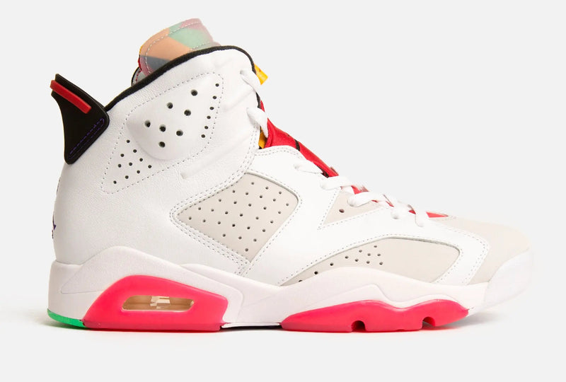 Air Jordan 6 Retro Neutral (Grey/Black-White-True Red) - Patta