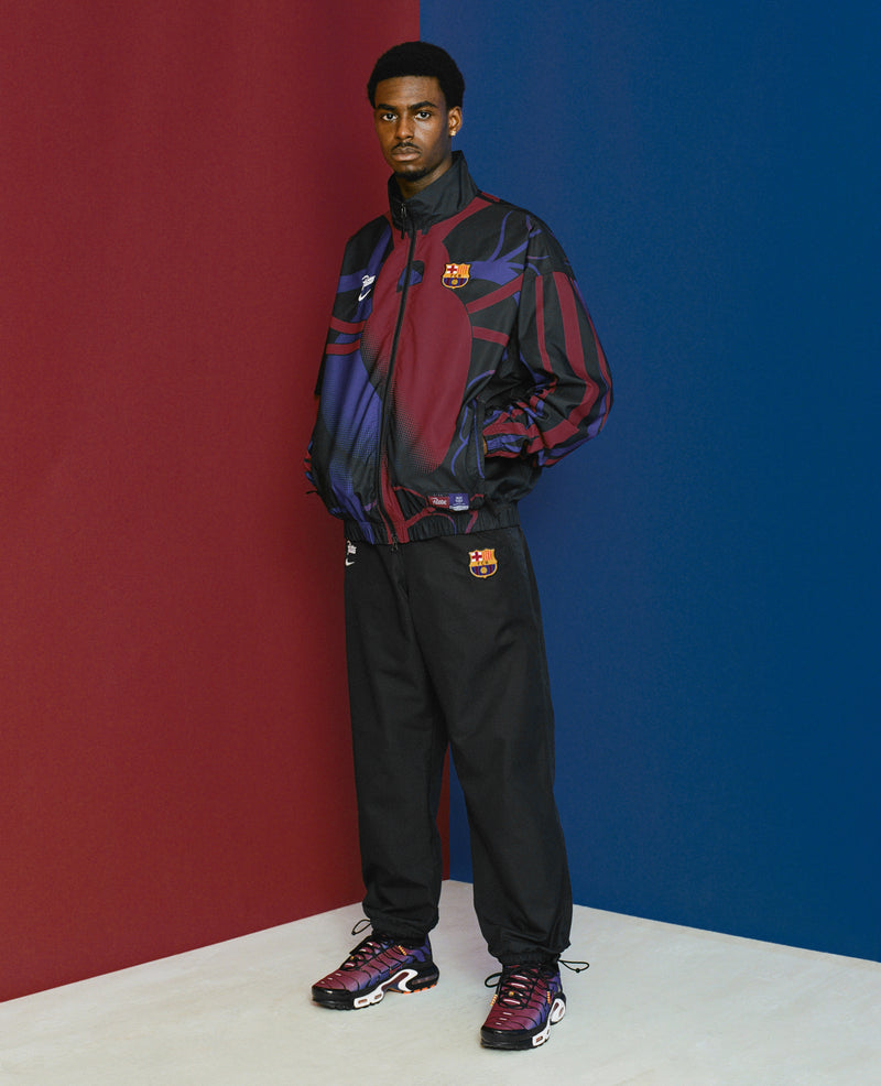 FCB x Patta Culers del Món Track Jacket (Black/White)