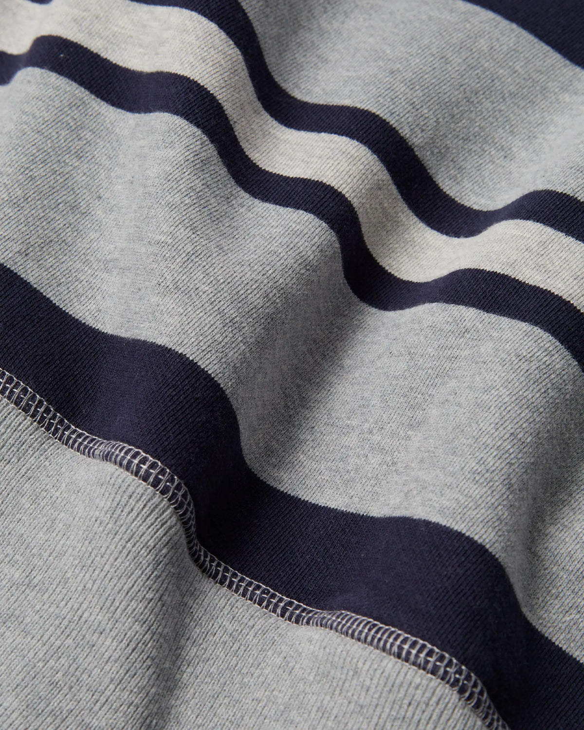 By Parra Sweatstriped crew neck sweatshirt (heather grey) By Parra