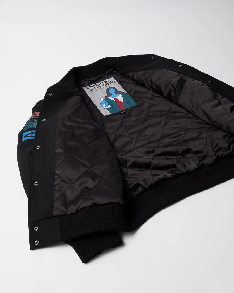 By Parra All the best varsity jacket (Black) By Parra
