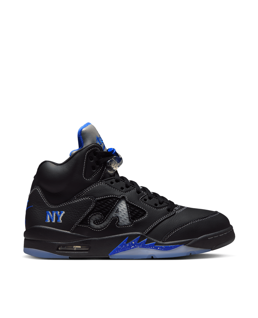 Nike Air Jordan 5 Retro OG SP (Black/Racer Blue-Metallic/Silver/Silve/White/Clear)
