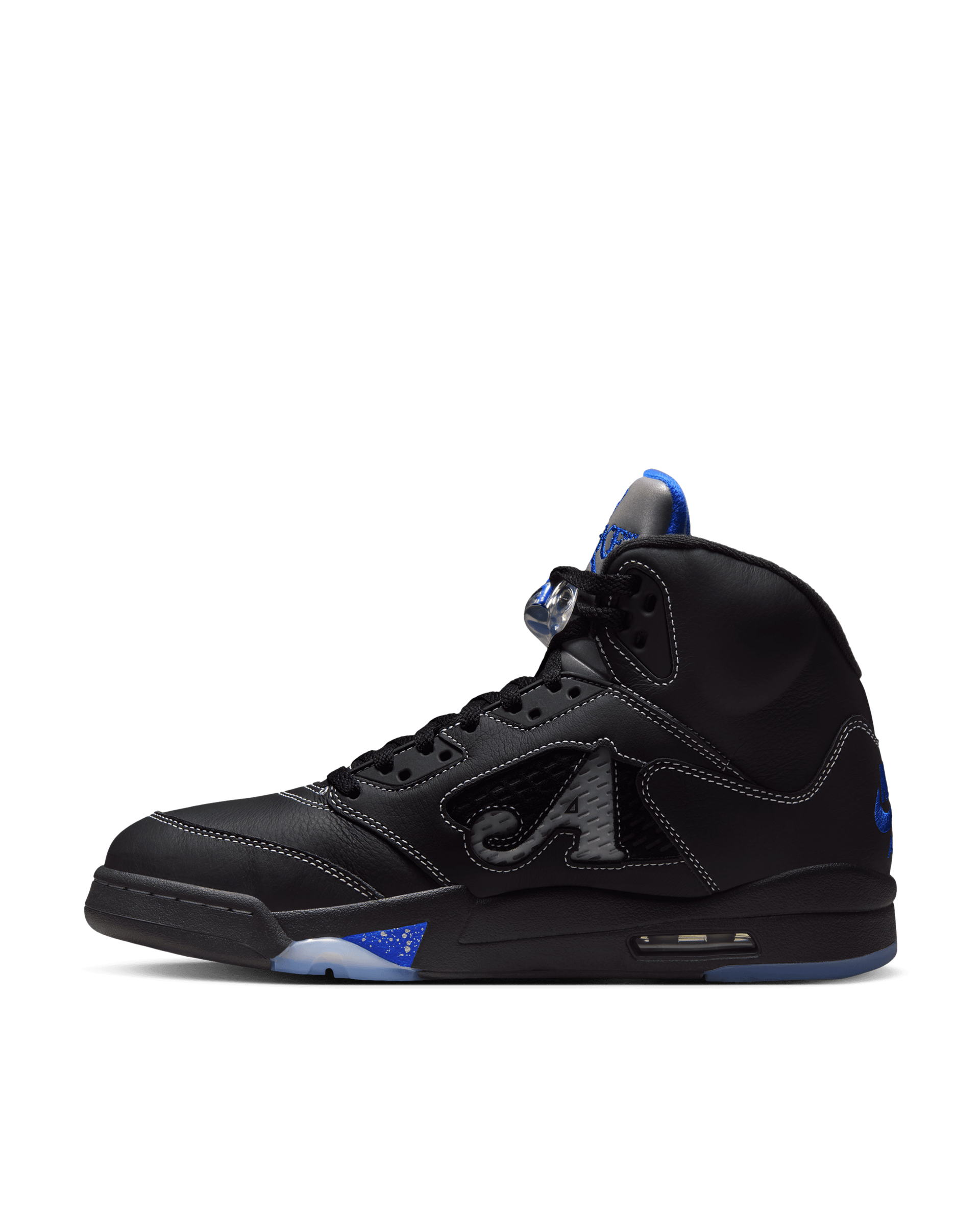 Nike Air Jordan 5 Retro OG SP (Black/Racer Blue-Metallic/Silver/Silve/White/Clear)
