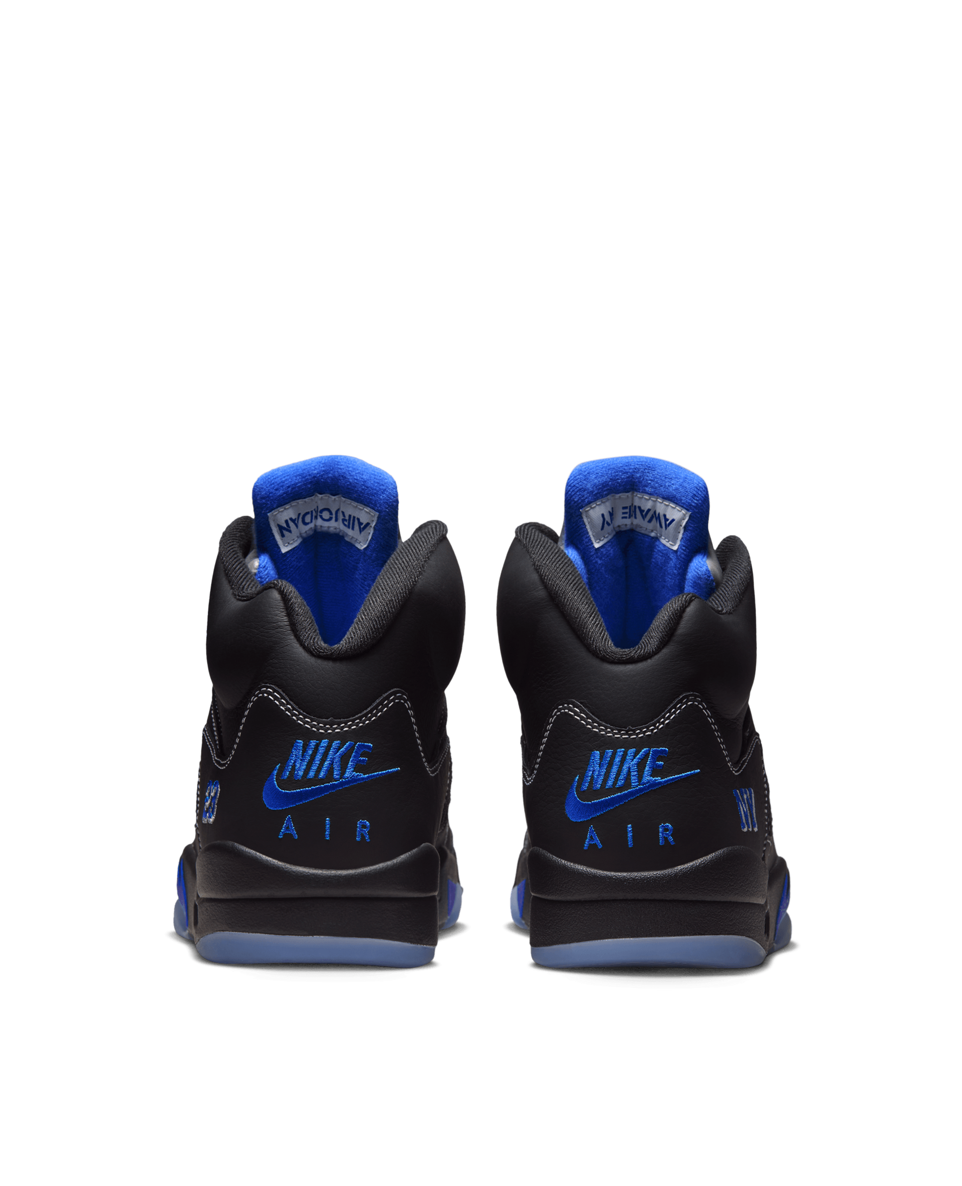 Nike Air Jordan 5 Retro OG SP (Black/Racer Blue-Metallic/Silver/Silve/White/Clear)
