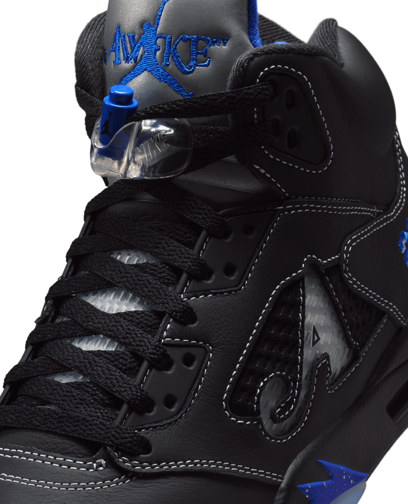 Nike Air Jordan 5 Retro OG SP (Black/Racer Blue-Metallic/Silver/Silve/White/Clear)