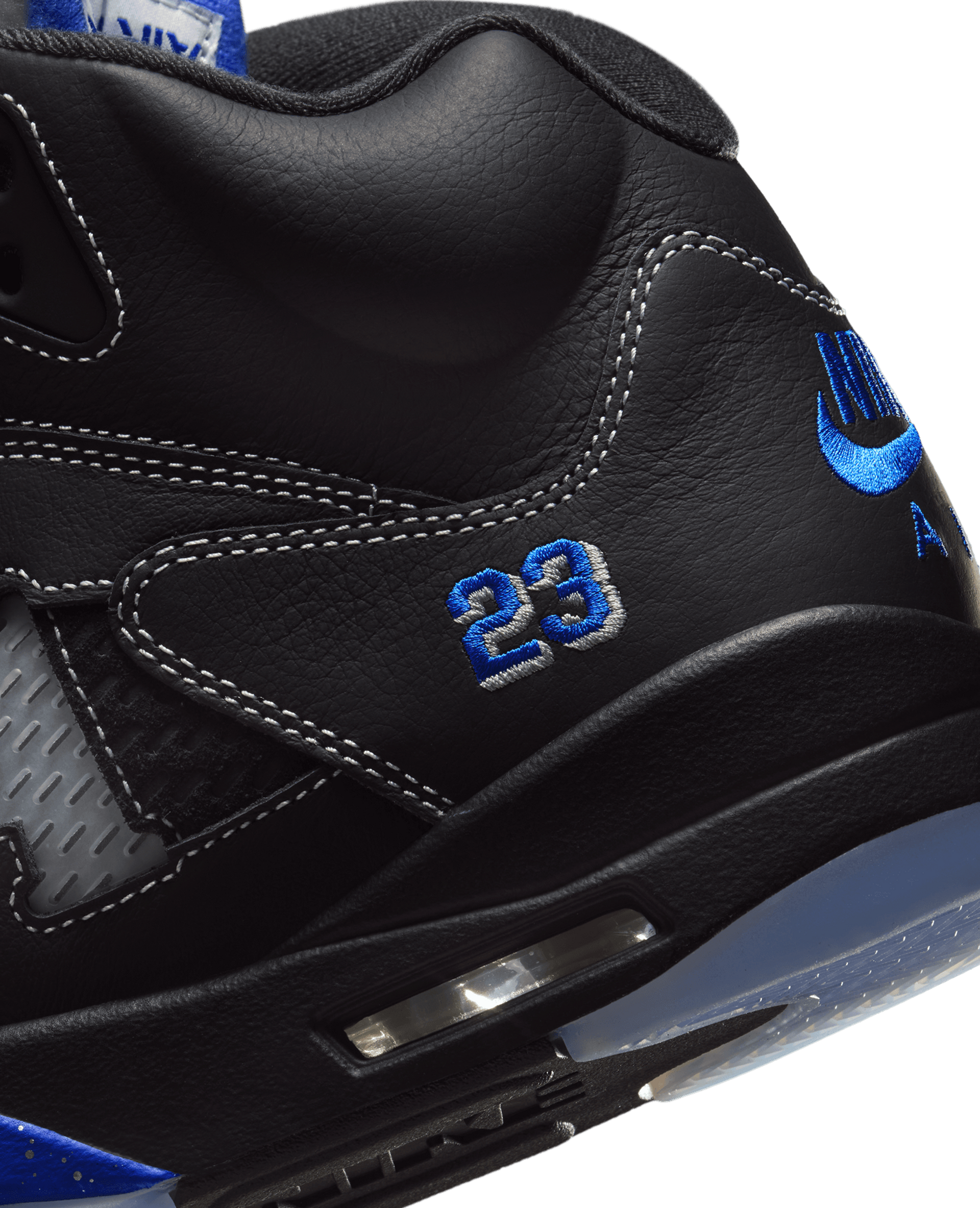 Nike Air Jordan 5 Retro OG SP (Black/Racer Blue-Metallic/Silver/Silve/White/Clear)