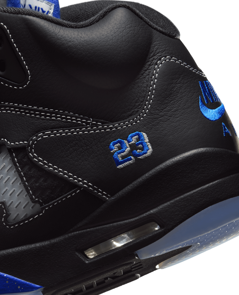 Nike Air Jordan 5 Retro OG SP (Black/Racer Blue-Metallic/Silver/Silve/White/Clear)
