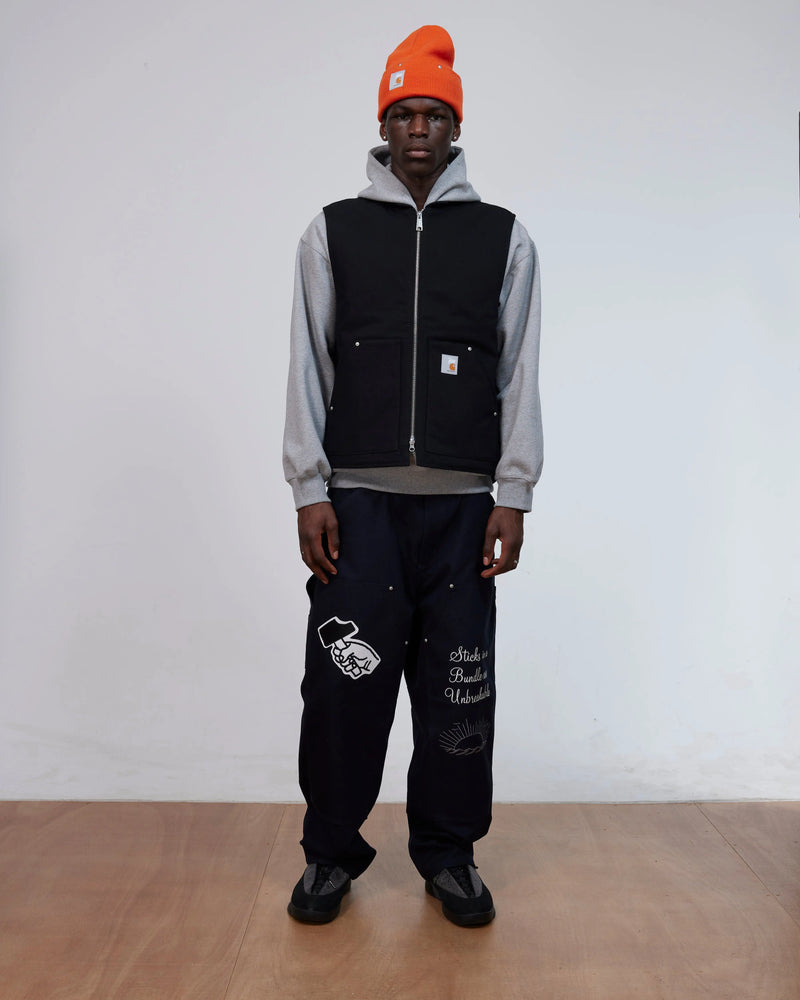Patta x Carhartt Vest (Black) Patta x Carhartt