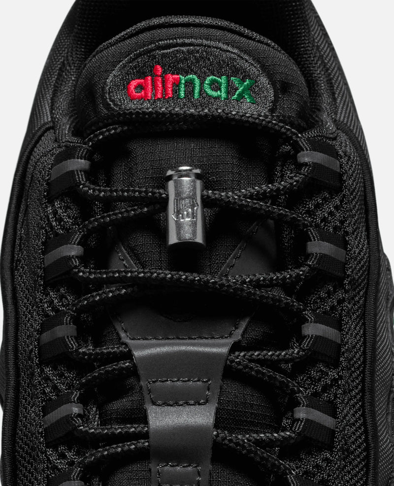 Nike Air Max 95 x Undefeated (Black/Metallic Silver-Gorge Green) Nike