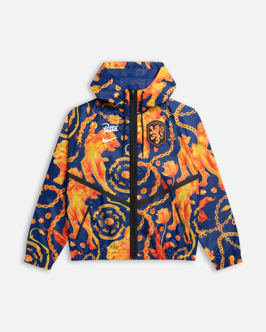 Patta x Nike KNVB Anthem Jacket (Deep Royal/Orange) Nike