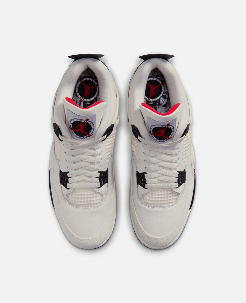 Air Jordan 4 ''Flight Club'' (SAIL/BLACK-UNIVERSITY RED) Jordan