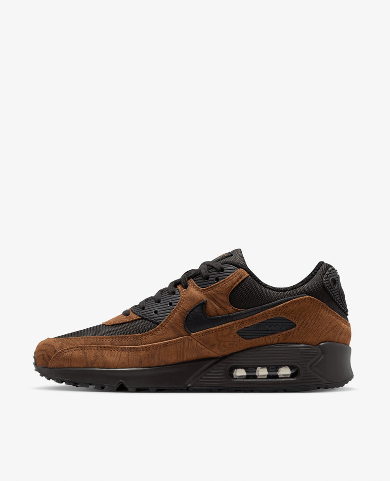 Nike Air Max 90 PRM (Lt British Tan/Black-Velvet Brown) Nike
