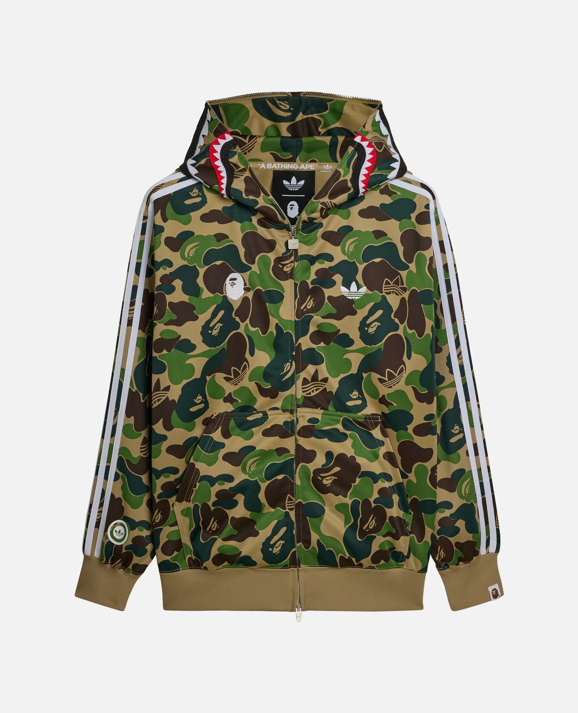 Adidas x Bape Shark Track Hoodie ''Camo'' Adidas