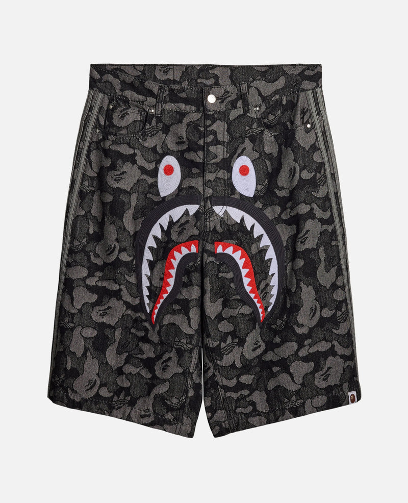 Adidas x Bape Shark Denim Jorts Adiddas