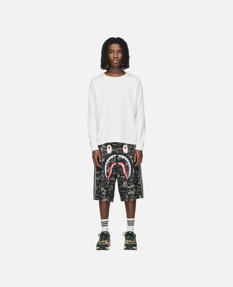 Adidas x Bape Shark Denim Jorts Adiddas