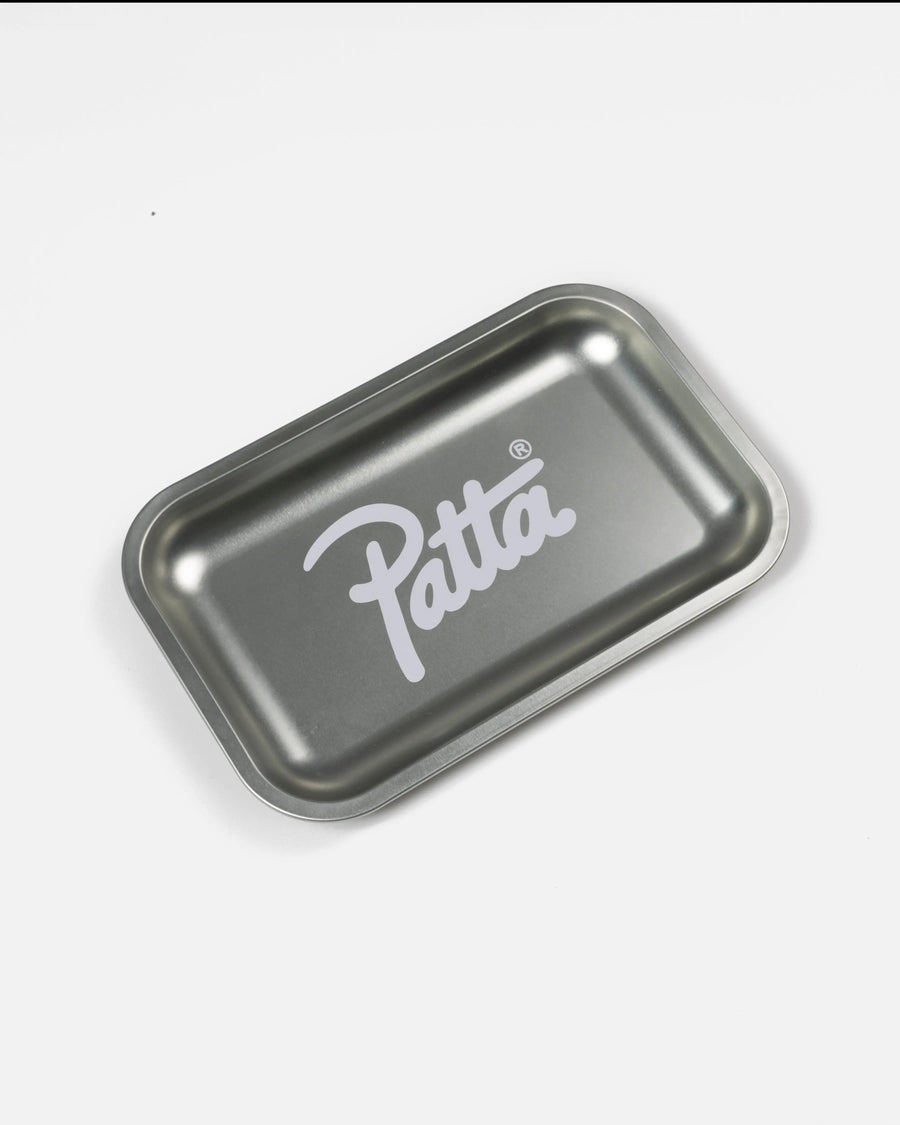 Team Patta Rose Rolling Tray (Silver) Patta