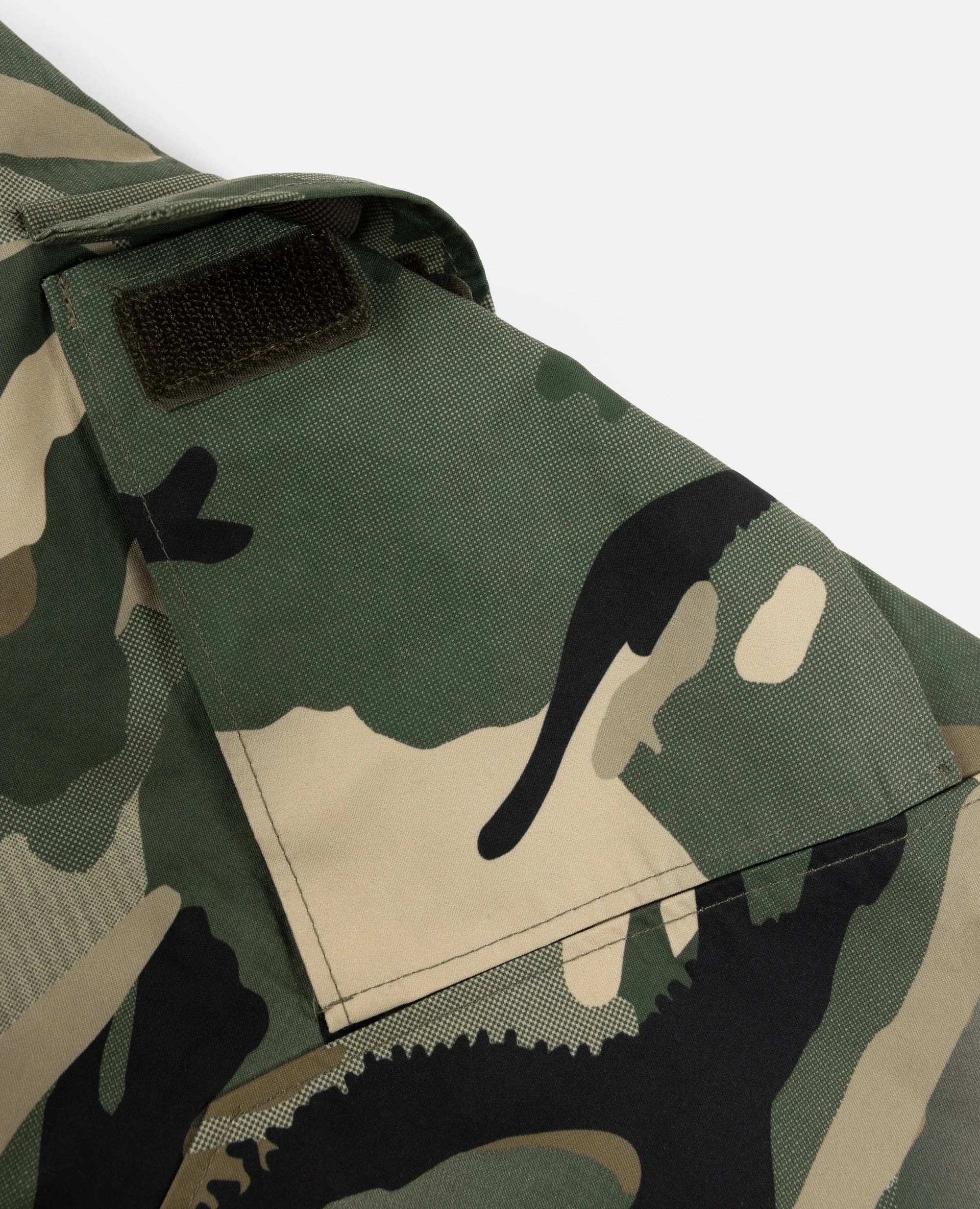 Patta Spray Camo Nylon Tactical Parka (Multi/Spray Camo) Patta