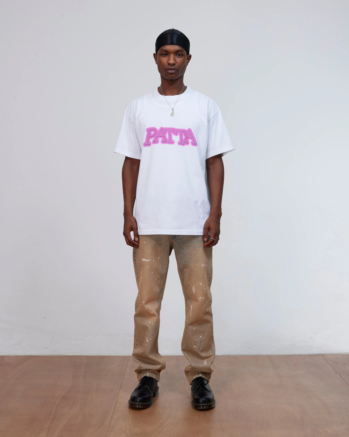 Patta Studs T-Shirt (White) Patta