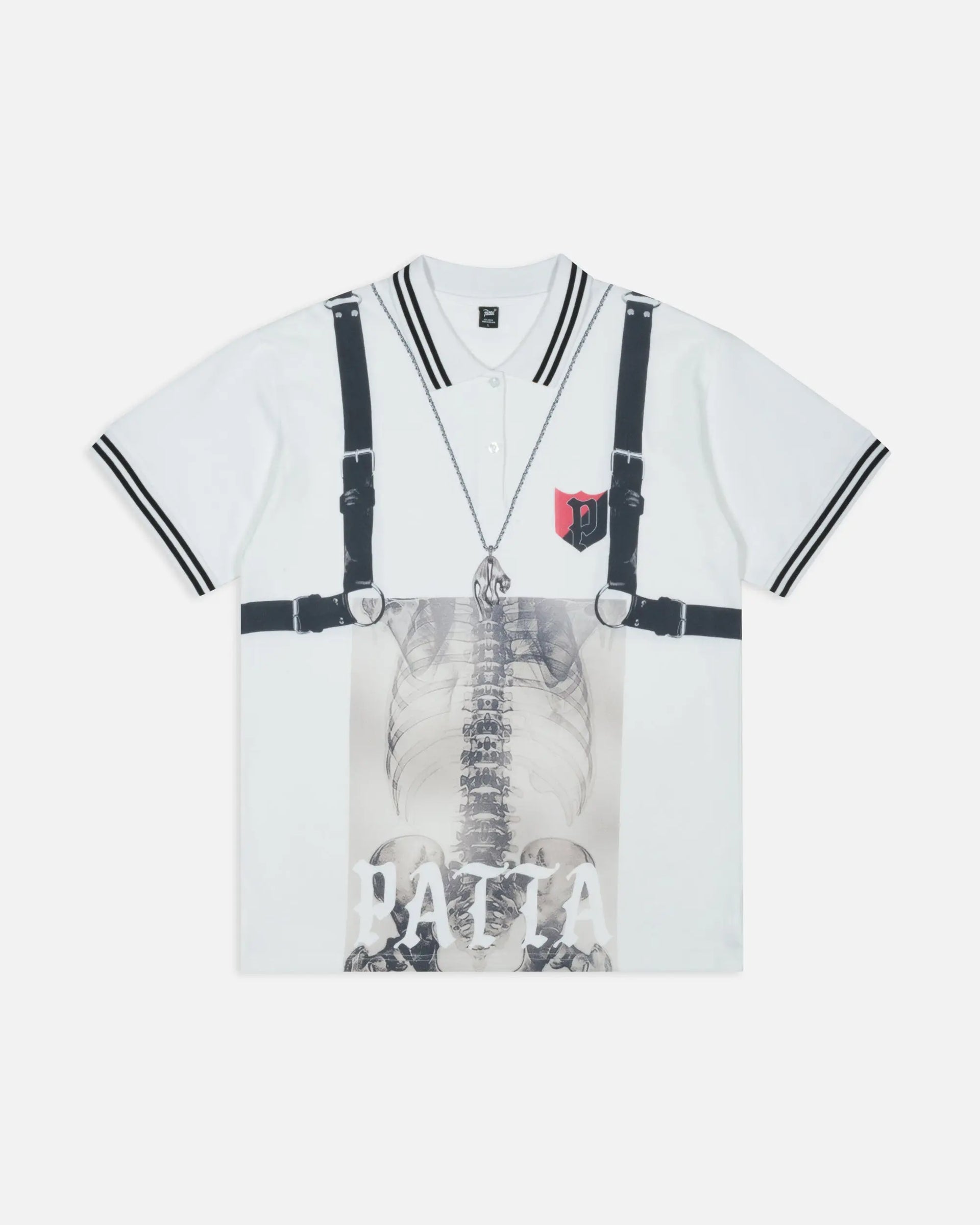 Patta X-Ray Polo Shirt (White) Patta