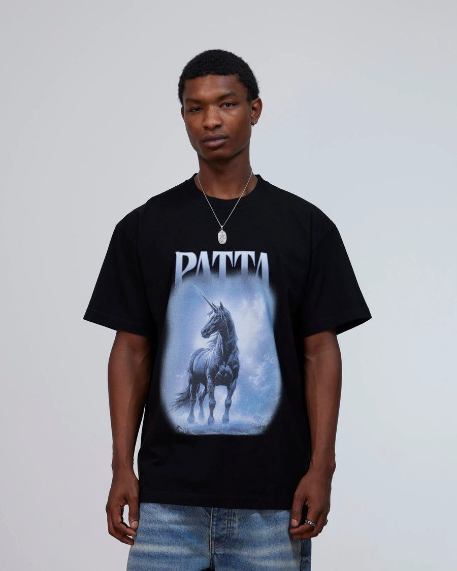 Patta Unicorn T-Shirt (Black) Patta
