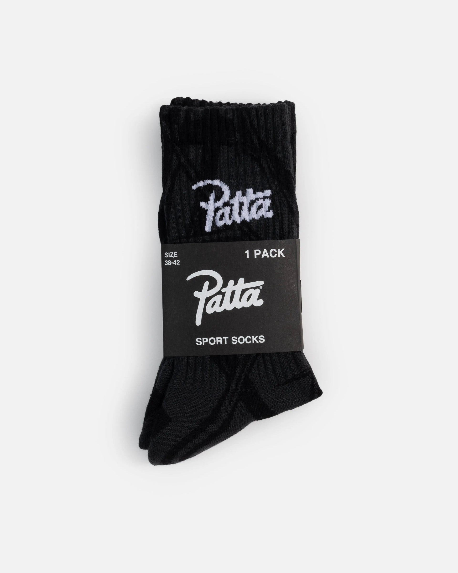 Patta Thorns Socks (Grey Pinstripe) Patta