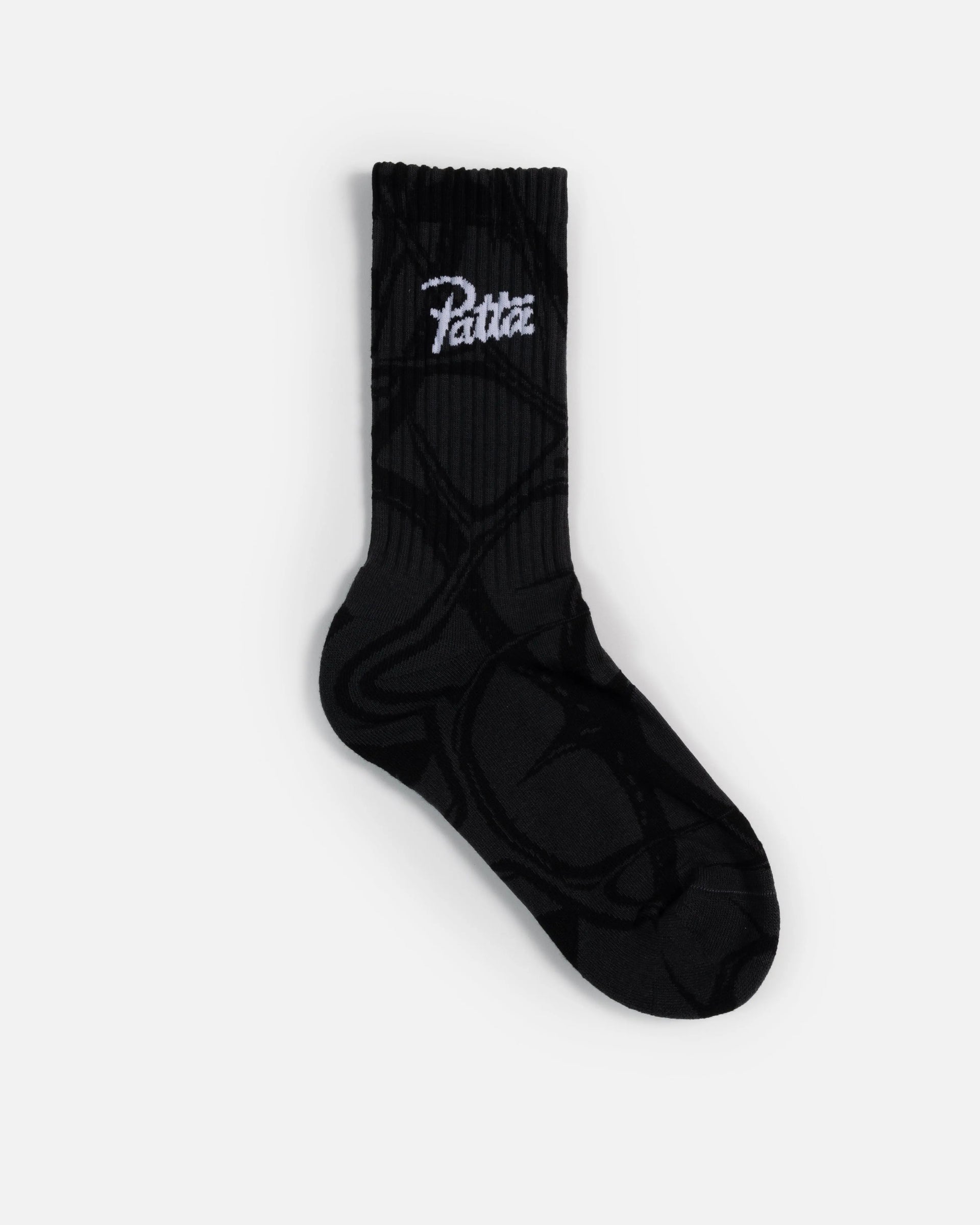 Patta Thorns Socks (Grey Pinstripe) Patta