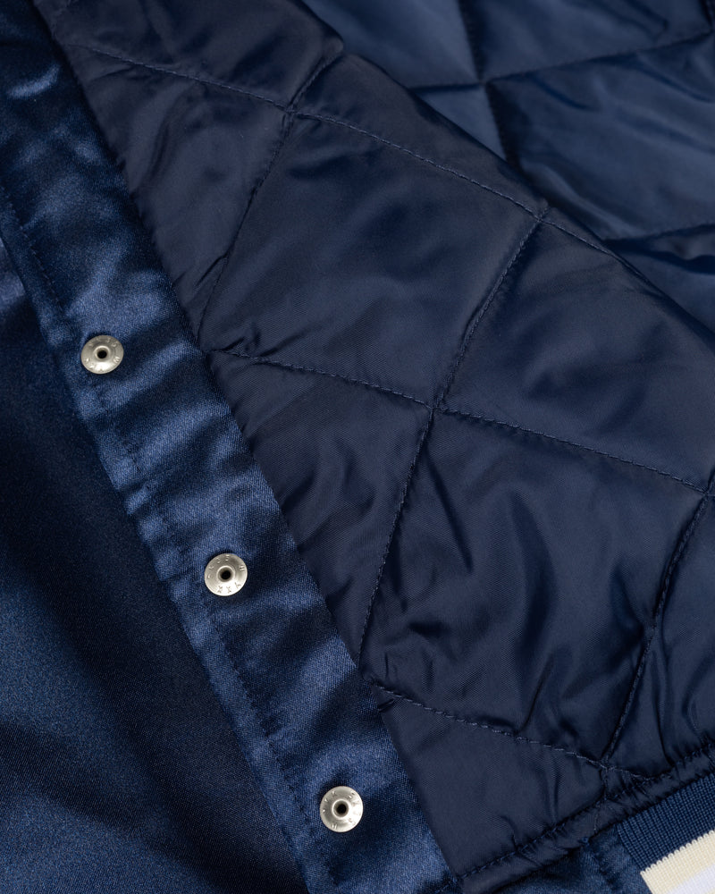 Patta Kids Satin Bomber Jacket (Black Iris) Patta