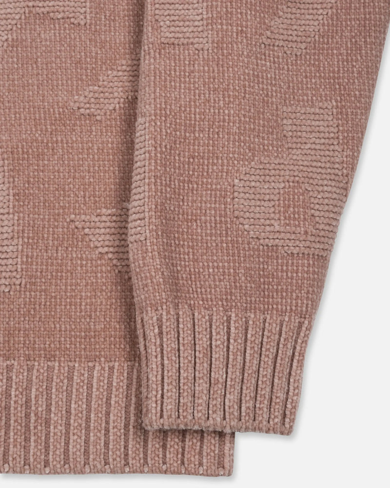 Patta Chenille Alphabet Knitted Sweater (Irish Cream) Patta