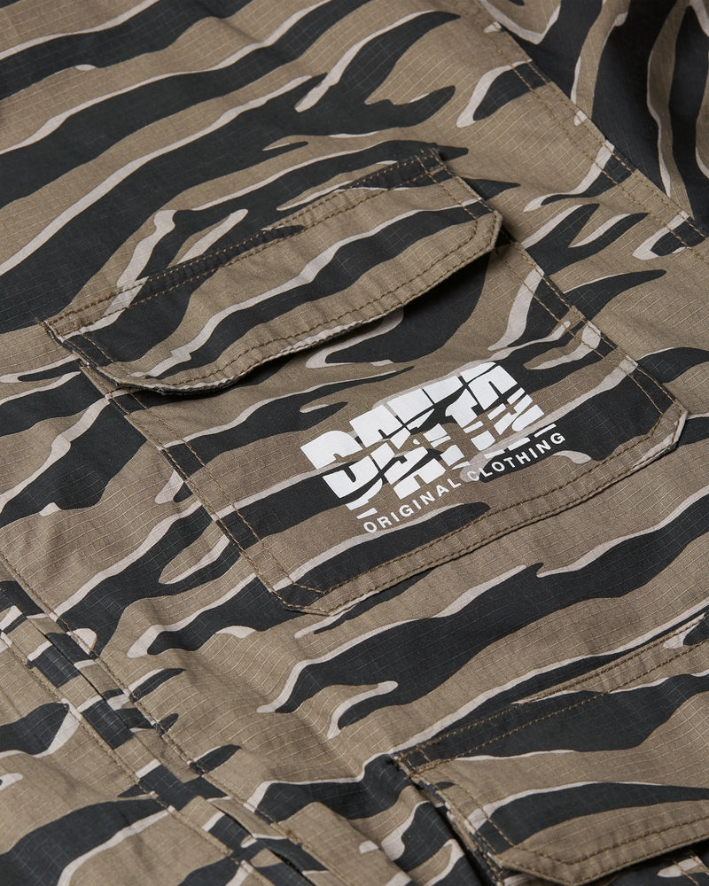 Patta Tiger Stripe Camo Ripstop Jacket (Multi) Patta