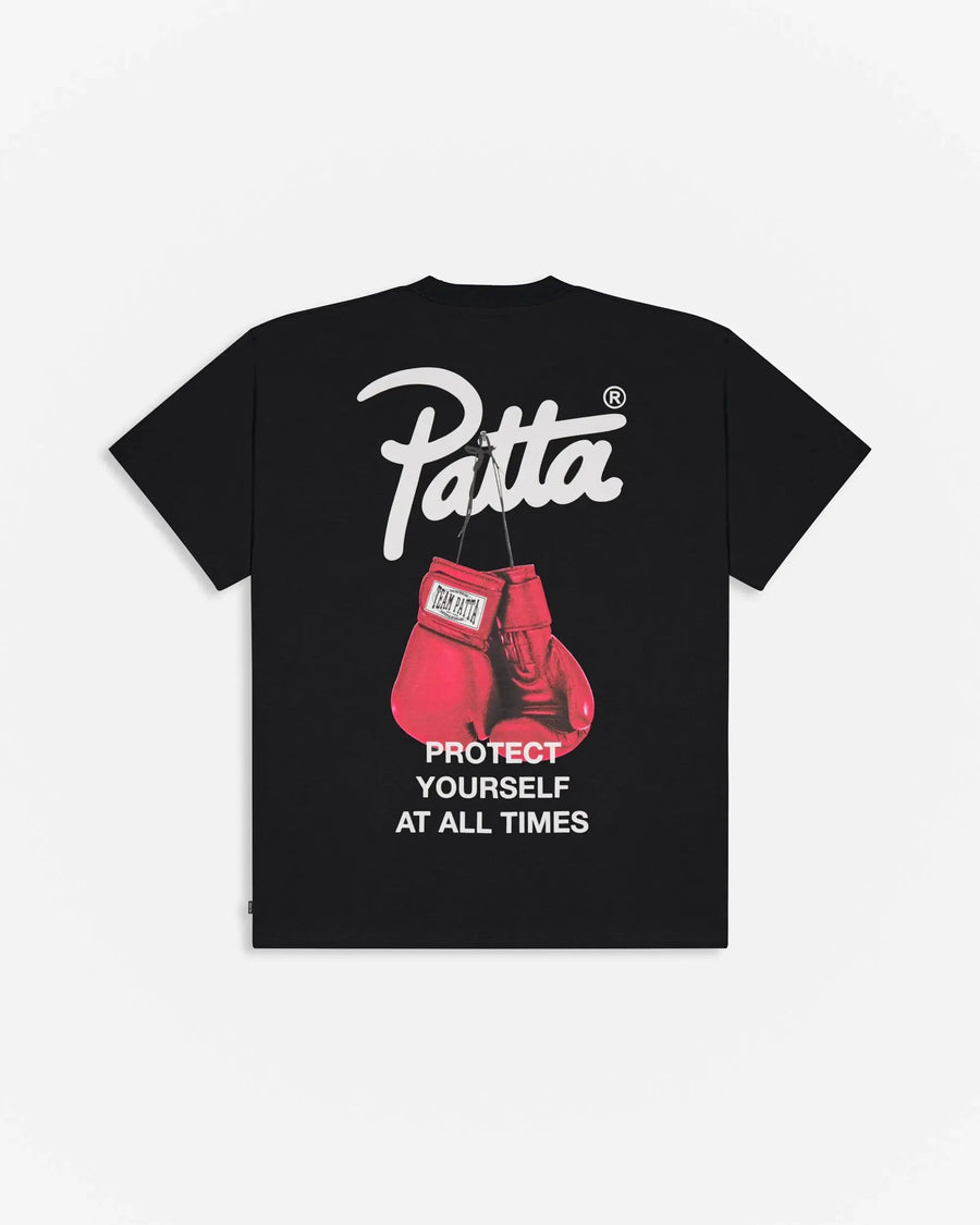 Patta Protect Yourself T-Shirt Black (EA) Patta