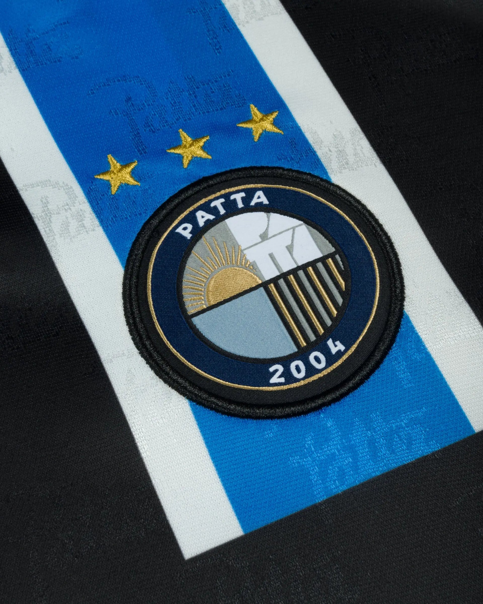 Patta Stripe Football Jersey (French Blue) Patta