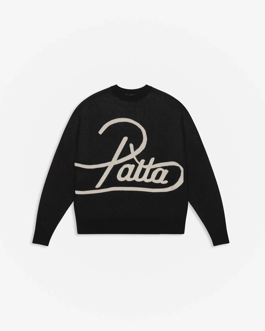 Patta Hearted Jumper Black (EA) Patta