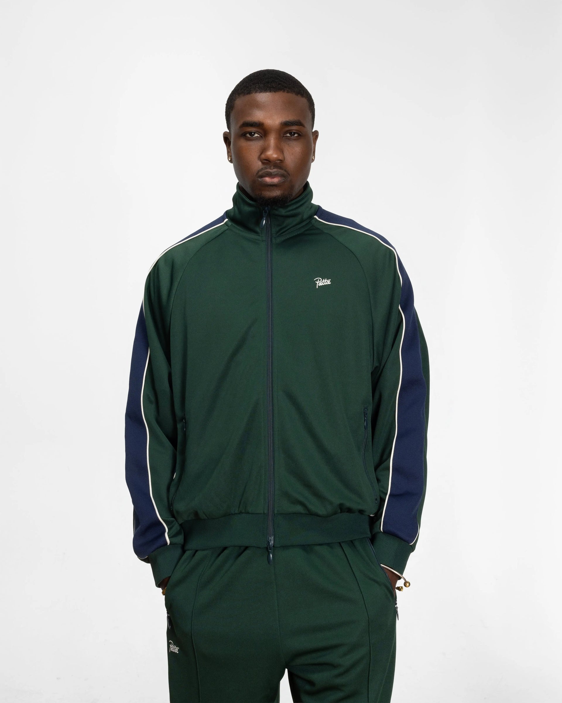 Patta Tricot Track Jacket (Pine Grove) Patta