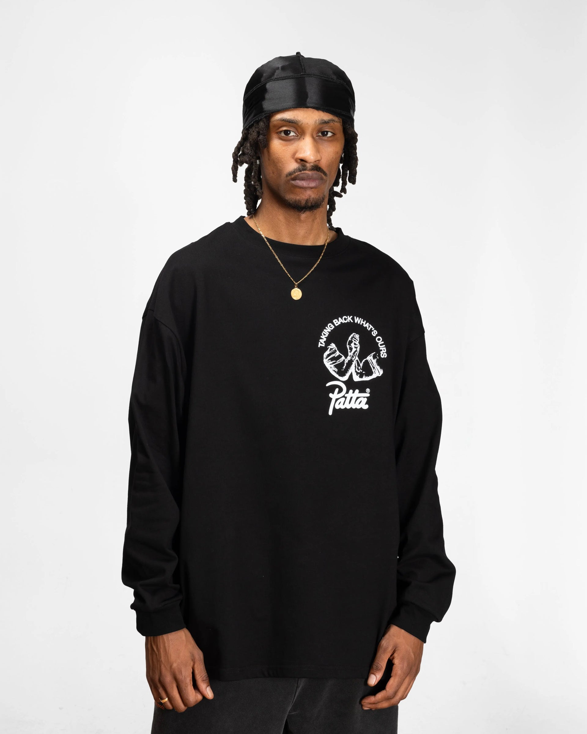Patta x Joe Freshgoods Coalition Long Sleeve T-Shirt (Black) Patta x JFG