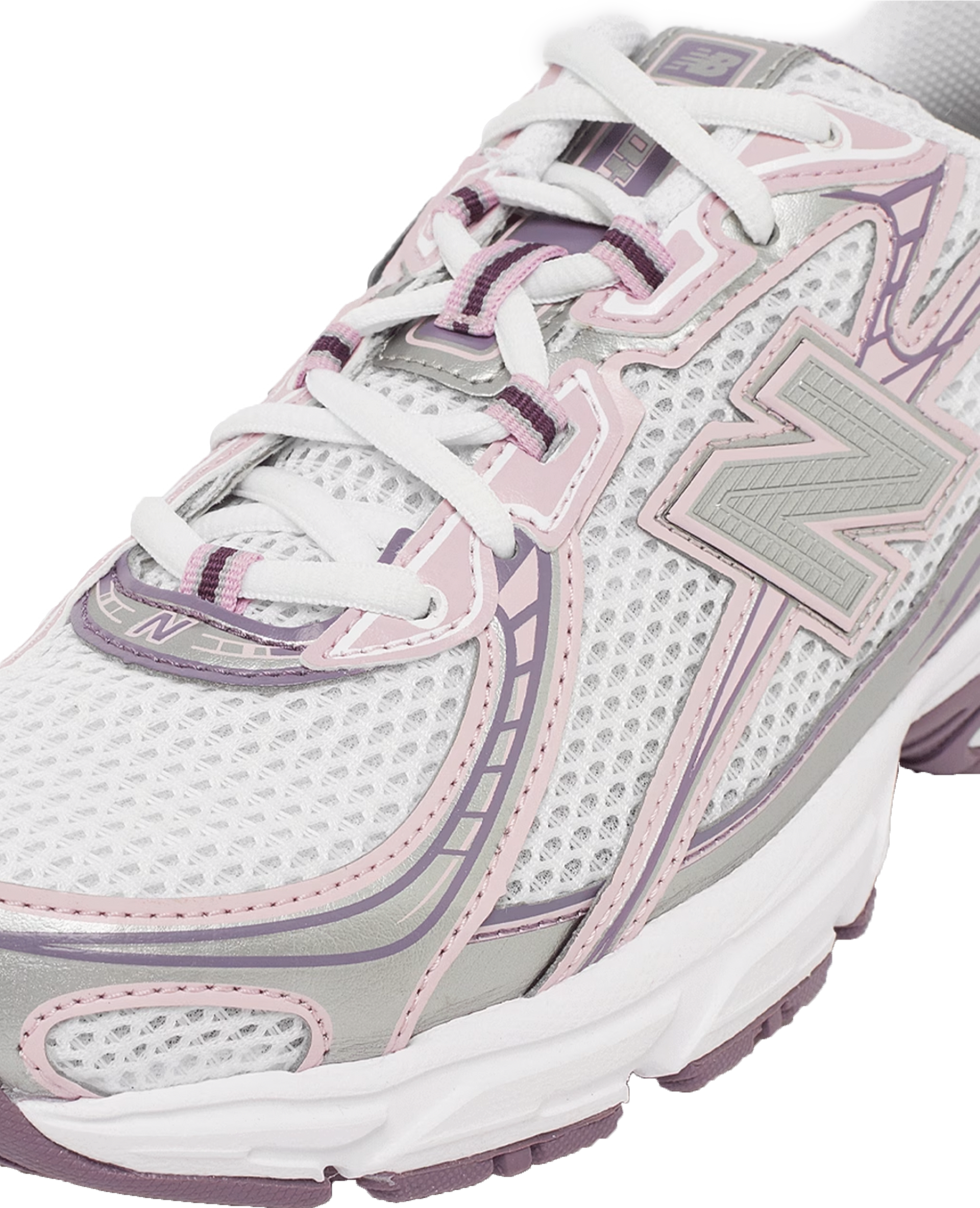 New Balance WMNS (Wine/White/Rose Sugar/Silver Metallic)