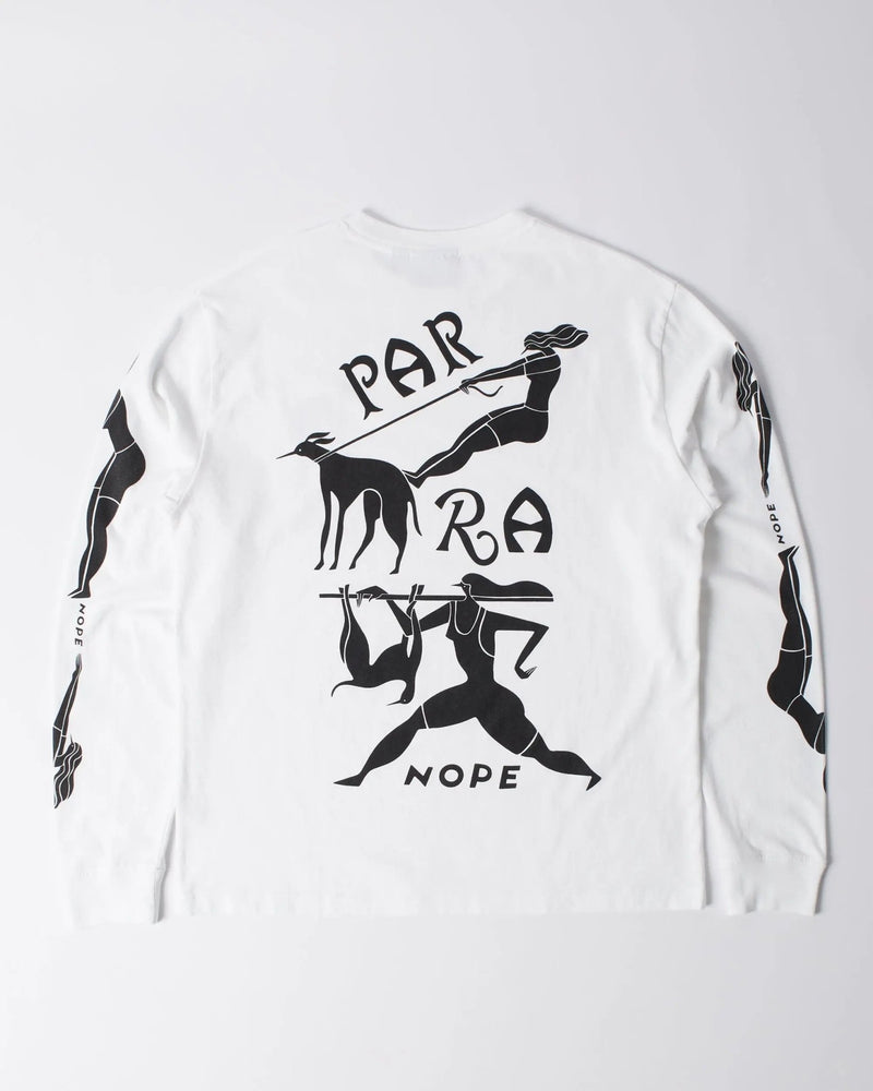 ByParra Dog Training Long Sleeve t-shirt (White) - Patta