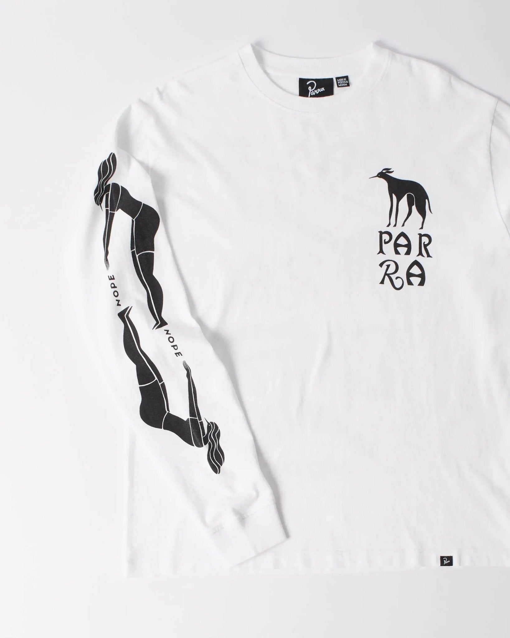 ByParra Dog Training Long Sleeve t-shirt (White) - Patta
