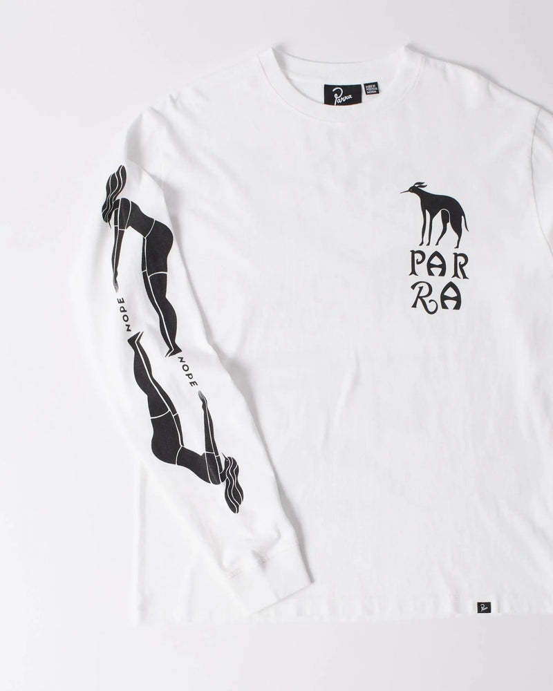 ByParra Dog Training Long Sleeve t-shirt (White) - Patta
