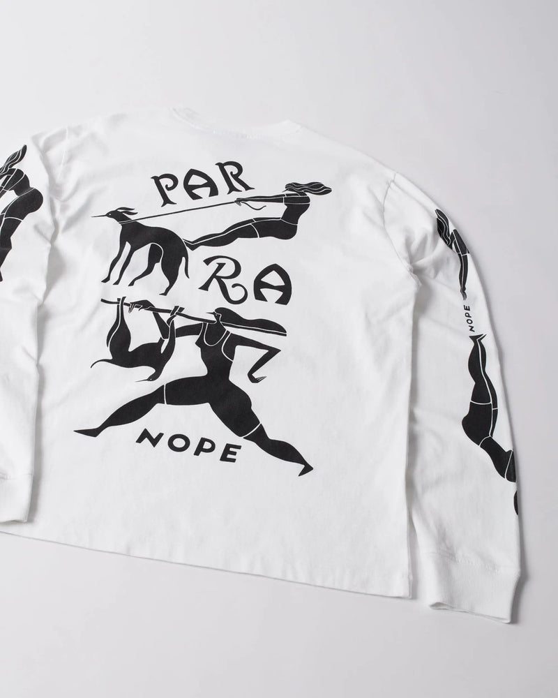 ByParra Dog Training Long Sleeve t-shirt (White) - Patta