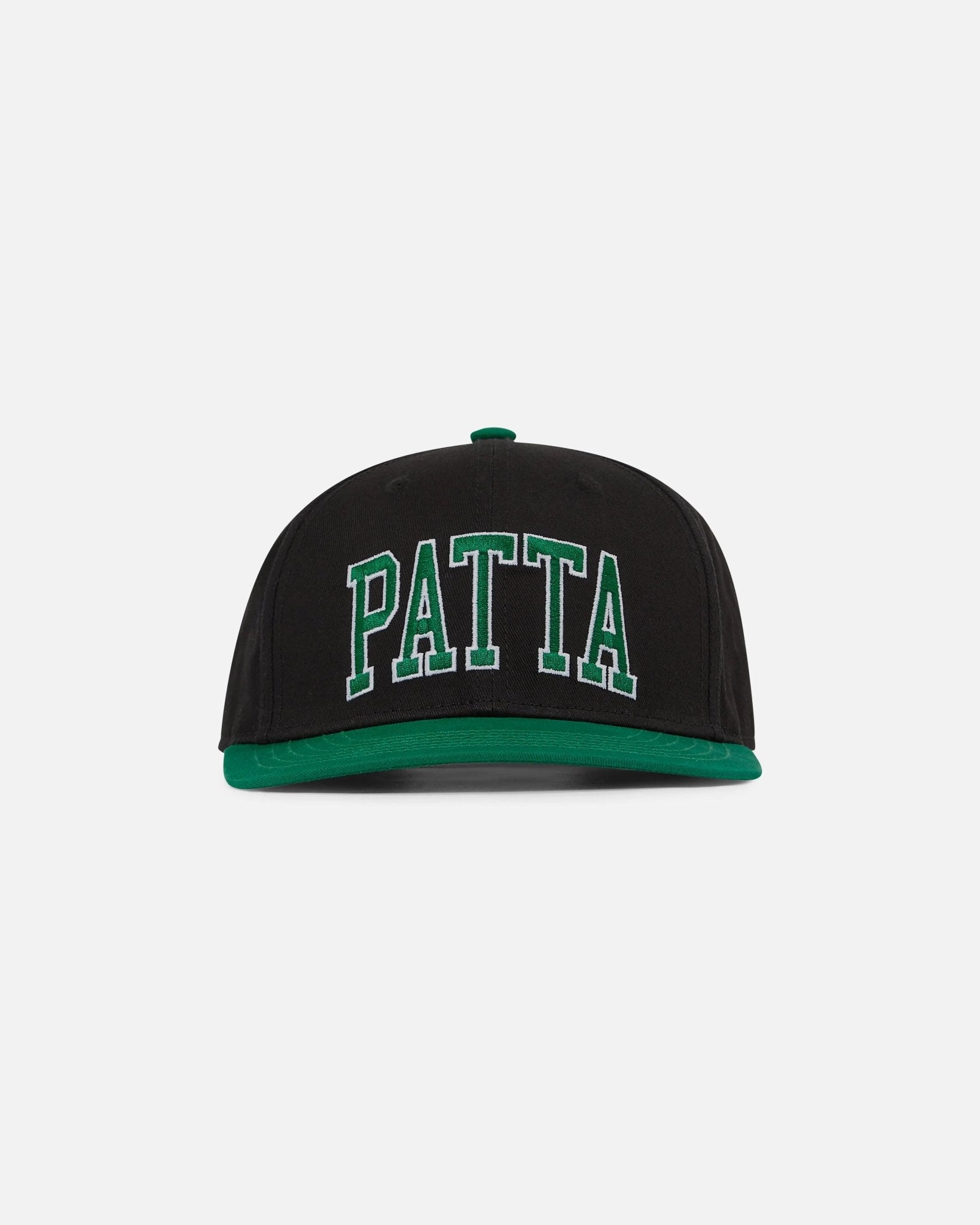Patta Arc Logo Snapback Cap (Black) - Patta