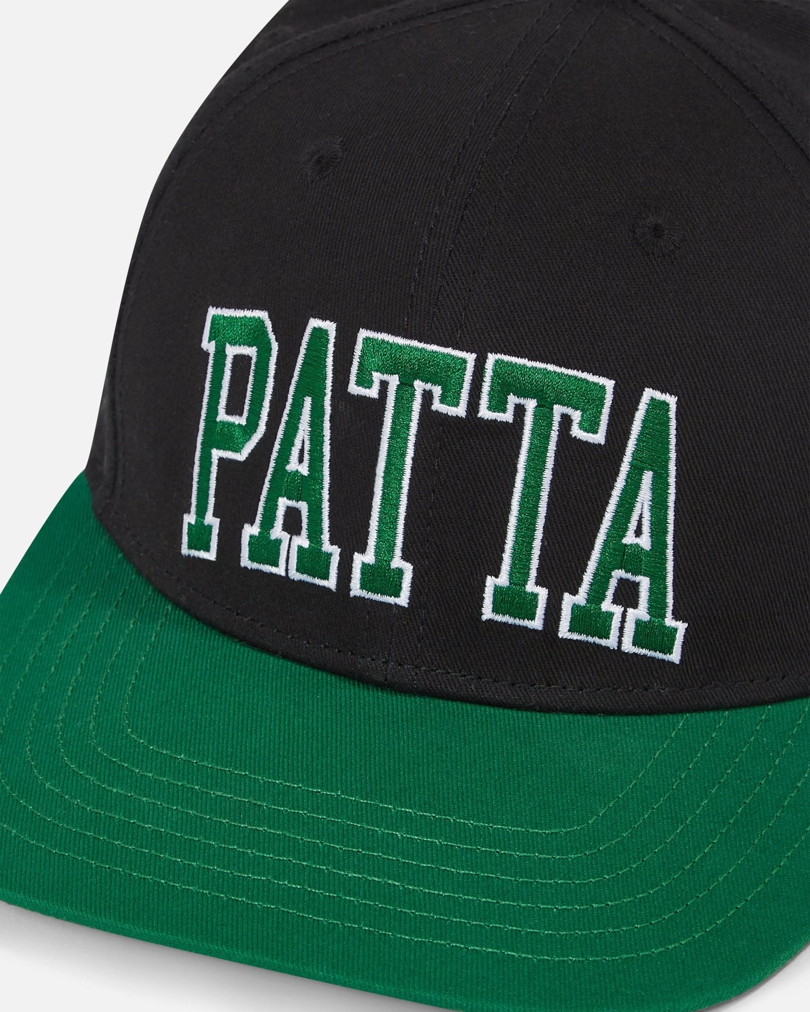 Patta Arc Logo Snapback Cap (Black) - Patta