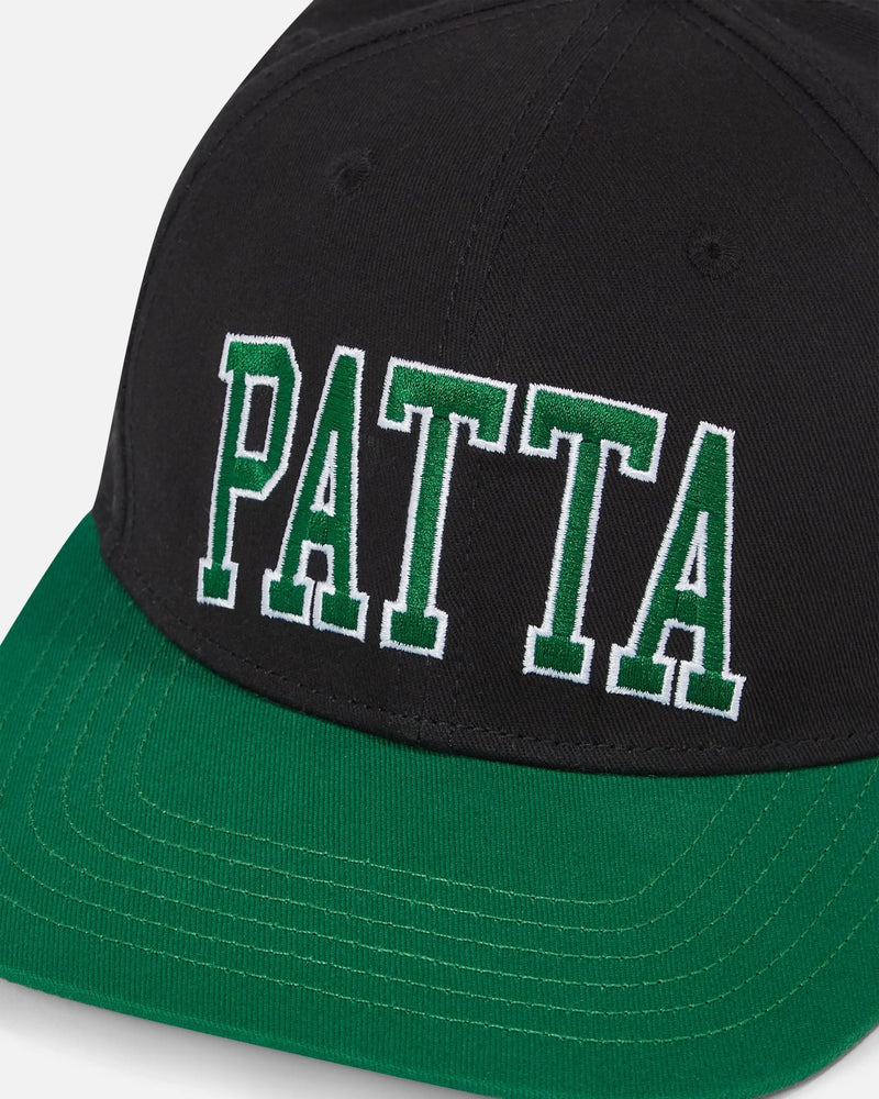 Patta Arc Logo Snapback Cap (Black) - Patta