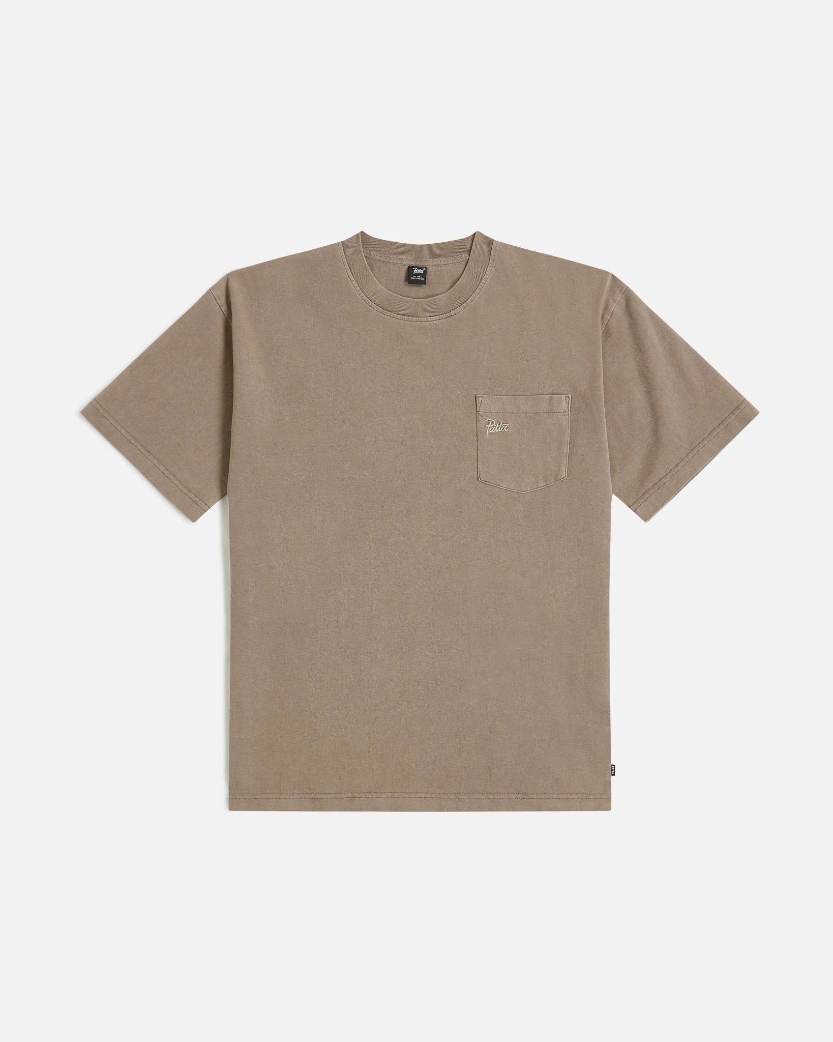 Patta Basic Pocket T-Shirt (Driftwood) - Patta