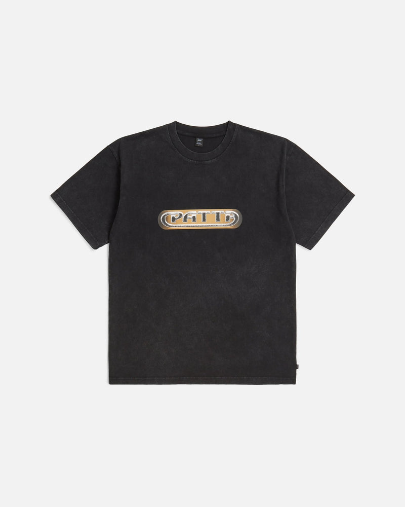 Patta Gilded Acid Washed T-Shirt (Black) - Patta