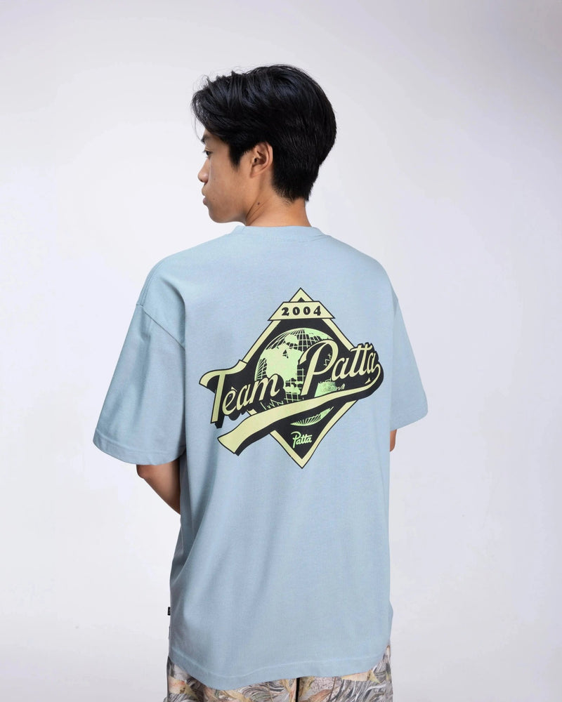 Patta Homerun T-Shirt (Dusty Blue) - Patta